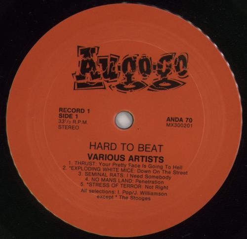 The Celibate Rifles Hard To Beat [Twenty-One Stooges Killers] 2-LP vinyl record set (Double LP Album) Australian RIF2LHA302623