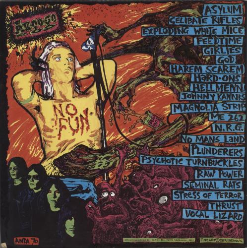 The Celibate Rifles Hard To Beat [Twenty-One Stooges Killers] 2-LP vinyl record set (Double LP Album) Australian RIF2LHA302623