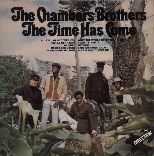 The Chambers Brothers The Time Has Come - Stereo vinyl LP album (LP record) UK C-BLPTH866518