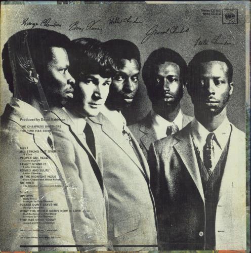 The Chambers Brothers The Time Has Come vinyl LP album (LP record) US C-BLPTH786031