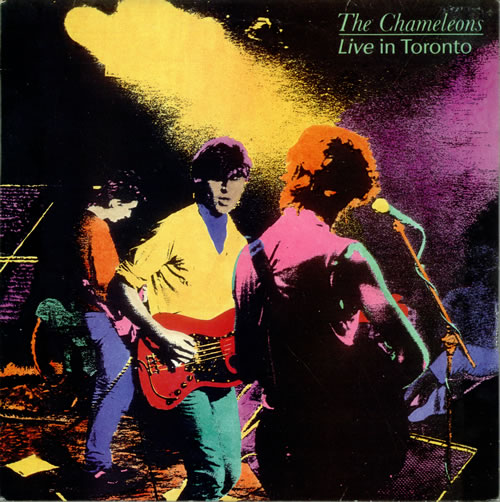The Chameleons Live In Toronto vinyl LP album (LP record) UK CMLLPLI257120