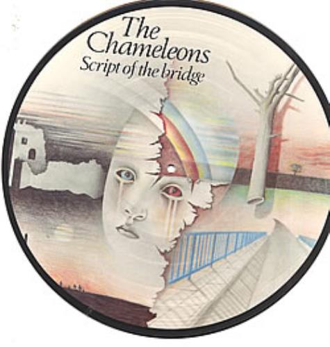 The Chameleons Script Of The Bridge picture disc LP (vinyl picture disc album) UK CMLPDSC11306