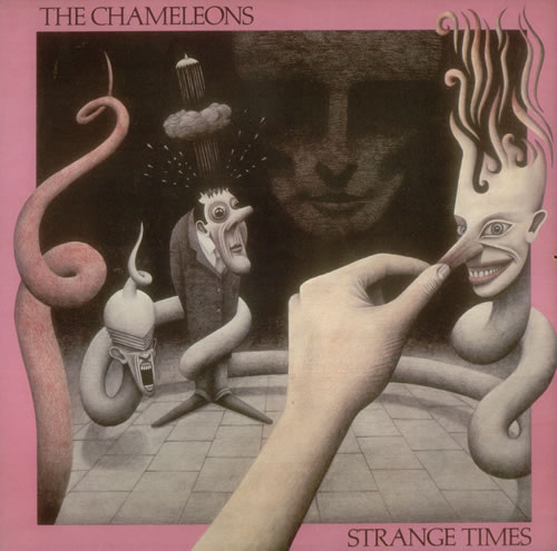 The Chameleons Strange Times vinyl LP album (LP record) German CMLLPST42843