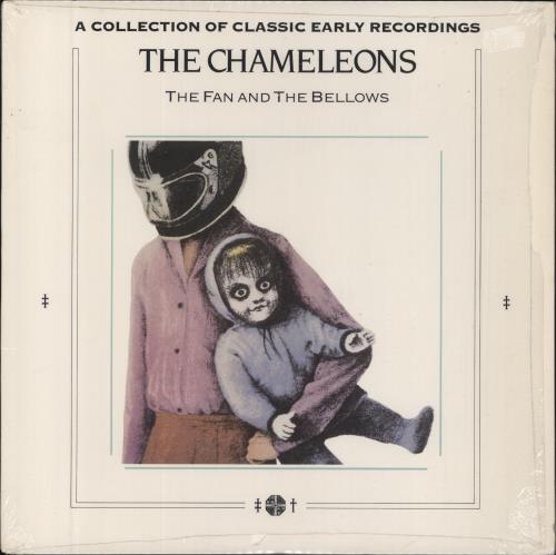 The Chameleons The Fan And The Bellows - Shrink vinyl LP album (LP record) US CMLLPTH626015