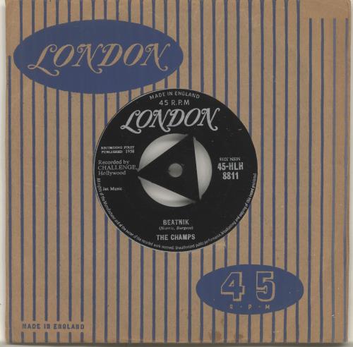 The Champs Beatnik 7" vinyl single (7 inch record / 45) UK CXP07BE570441