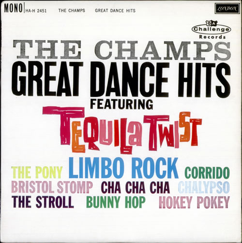 The Champs Great Dance Hits vinyl LP album (LP record) UK CXPLPGR527476