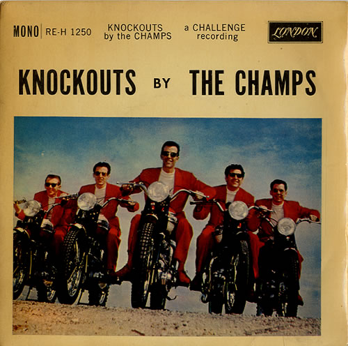 The Champs Knockouts By The Champs EP 7" vinyl single (7 inch record / 45) UK CXP07KN613698