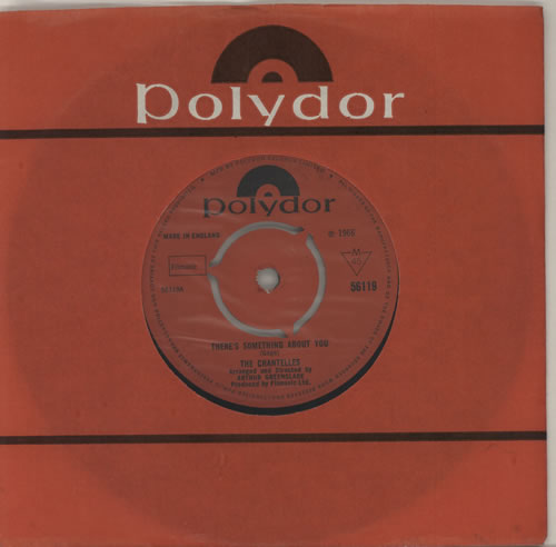 The Chantelles There's Something About You 7" vinyl single (7 inch record / 45) UK T=C07TH637725