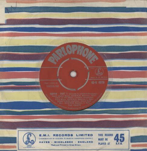 The Chaps Poppin' 7" vinyl single (7 inch record / 45) UK U6N07PO851020
