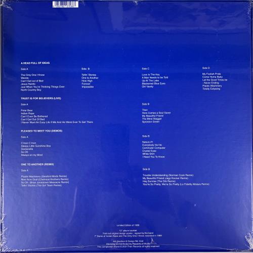 The Charlatans [UK] A Head Full Of Ideas - Deluxe 5-LP+7" Box Set - Sealed Vinyl Box Set UK CHAVXAH777119
