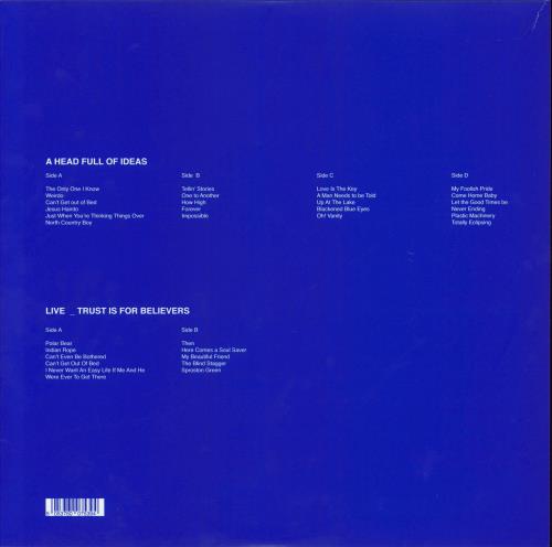 The Charlatans [UK] A Head Full Of Ideas - Indie Exclusive Opaque Vinyl 3-LP vinyl record set (Triple LP Album) UK CHA3LAH787552