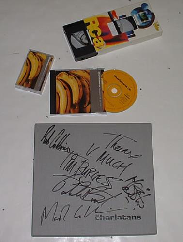The Charlatans [UK] Between 10th & 11th - Fully Autographed Box box set UK CHABXBE257631