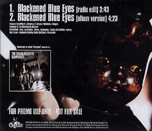 The Charlatans [UK] Blackened Blue Eyes CD single (CD5 / 5") US CHAC5BL360335