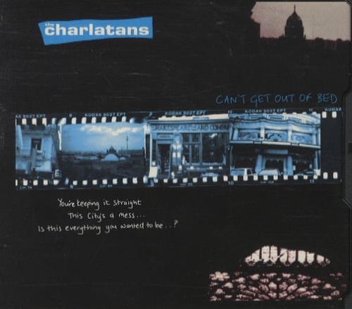The Charlatans [UK] Can't Get Out Of Bed CD single (CD5 / 5") US CHAC5CA279949