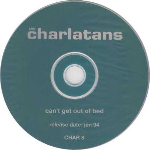 The Charlatans [UK] Can't Get Out Of Bed CD single (CD5 / 5") UK CHAC5CA36636