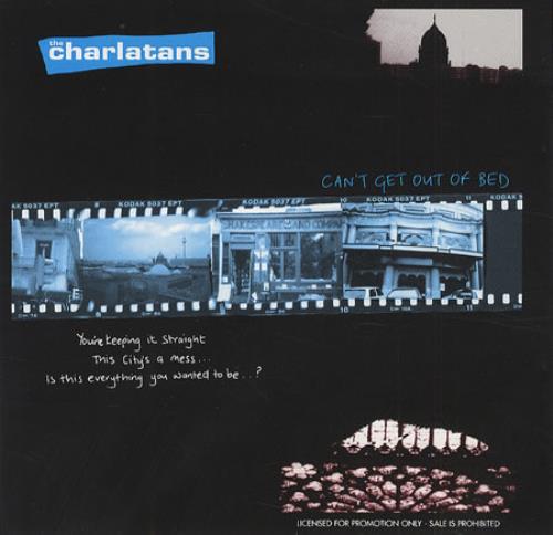 The Charlatans [UK] Can't Get Out Of Bed CD single (CD5 / 5") US CHAC5CA47181