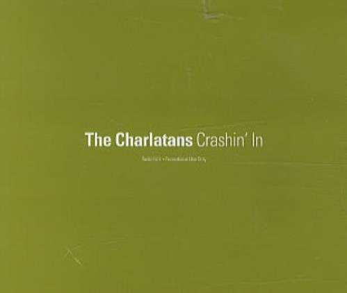 The Charlatans [UK] Crashin' In CD single (CD5 / 5") UK CHAC5CR39332