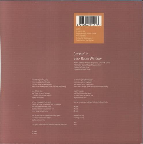 The Charlatans [UK] Crashin' In 7" vinyl single (7 inch record / 45) UK CHA07CR658295