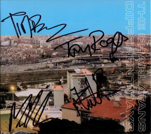 The Charlatans [UK] Different Days - Autographed CD album (CDLP) UK CHACDDI791520