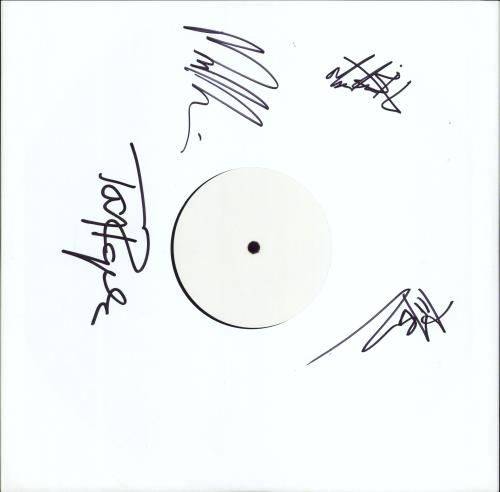 The Charlatans [UK] Different Days - Signed White Label Test Pressing vinyl LP album (LP record) UK CHALPDI772700