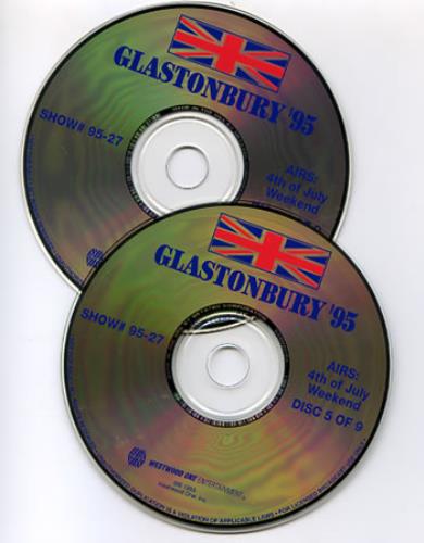The Charlatans [UK] Glastonbury Festival CD album (CDLP) US CHACDGL142337