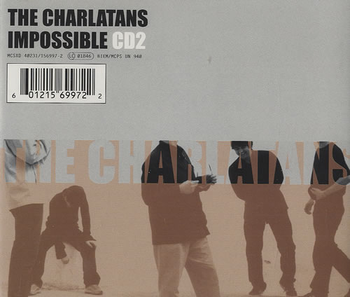 The Charlatans [UK] Impossible - CD 2 CD single (CD5 / 5") UK CHAC5IM491262