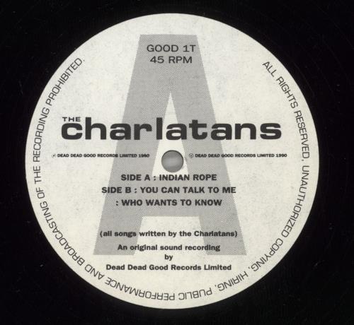 The Charlatans [UK] Indian Rope 12" vinyl single (12 inch record / Maxi-single) UK CHA12IN70295