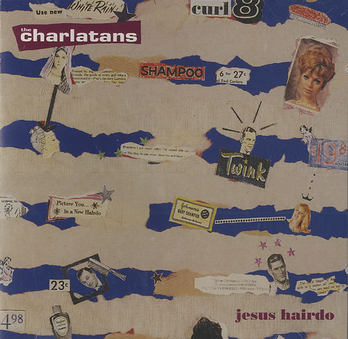 The Charlatans [UK] Jesus Hairdo 2-CD single set (Double CD single) UK CHA2SJE459634