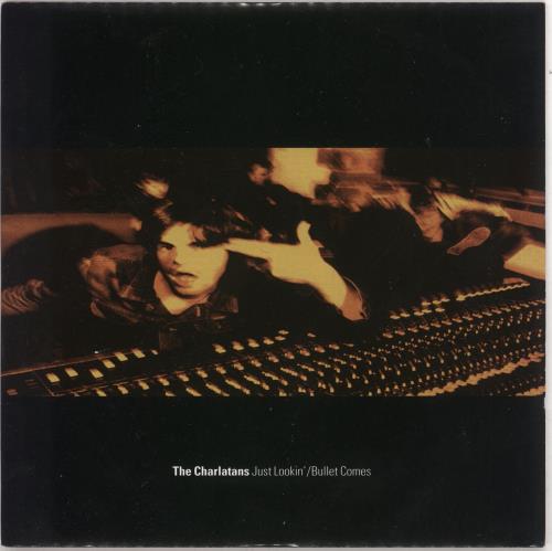 The Charlatans [UK] Just Lookin' 7" vinyl single (7 inch record / 45) UK CHA07JU183631