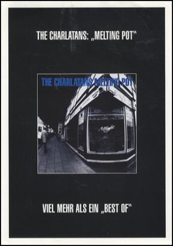 The Charlatans [UK] Melting Pot media press pack German CHAPPME218669