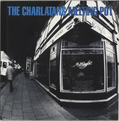 The Charlatans [UK] Melting Pot 2-LP vinyl record set (Double LP Album) UK CHA2LME704442