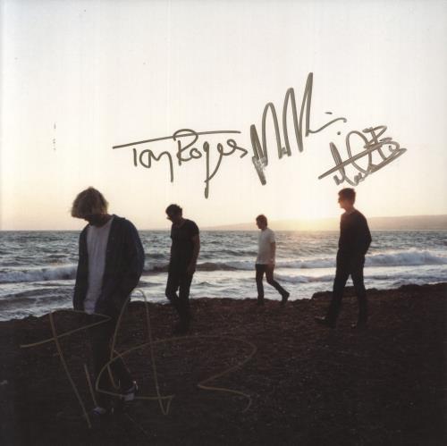 The Charlatans [UK] Modern Nature + The Remixes - 180 Gram Clear Vinyl - Autographed 2-LP vinyl record set (Double LP Album) UK CHA2LMO852764