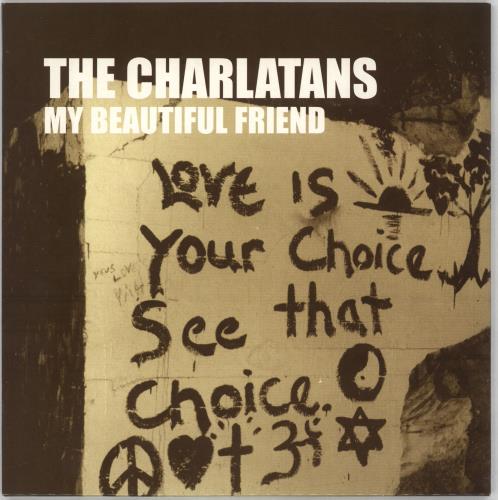 The Charlatans [UK] My Beautiful Friend 7" vinyl single (7 inch record / 45) UK CHA07MY148642