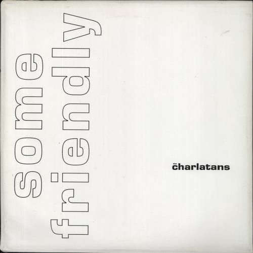 The Charlatans [UK] Some Friendly - PVC Sleeve - EX vinyl LP album (LP record) UK CHALPSO74195