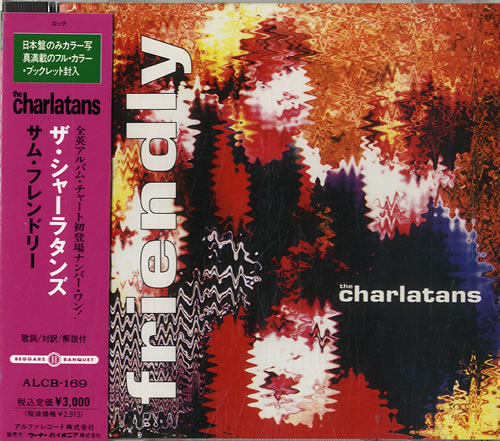 The Charlatans [UK] Some Friendly CD album (CDLP) Japanese CHACDSO206790
