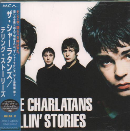 The Charlatans [UK] Tellin' Stories CD album (CDLP) Japanese CHACDTE651904