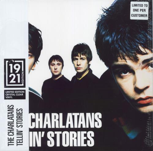 The Charlatans [UK] Tellin Stories: HMV 1921 - Clear Vinyl - Sealed vinyl LP album (LP record) UK CHALPTE816245