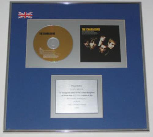 The Charlatans [UK] The Charlatans award disc UK CHAAWTH355692