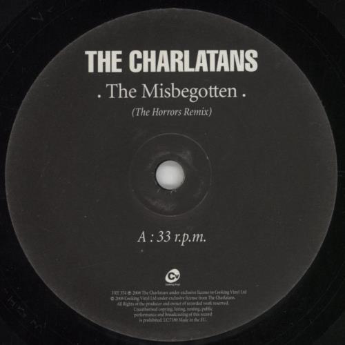 The Charlatans [UK] The Misbegotten 7" vinyl single (7 inch record / 45) UK CHA07TH437350