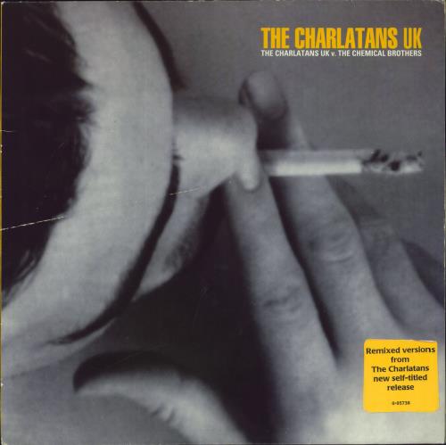 The Charlatans [UK] Toothache - 1st 12" vinyl single (12 inch record / Maxi-single) US CHA12TO107206