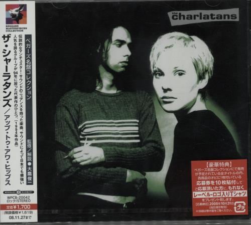 The Charlatans [UK] Up To Our Hips CD album (CDLP) Japanese CHACDUP644293