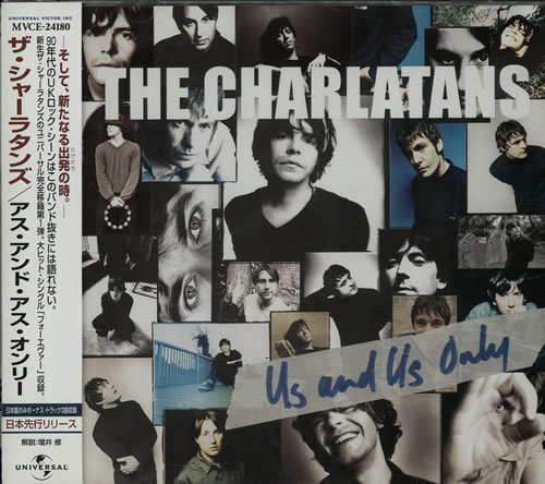 The Charlatans [UK] Us & Us Only CD album (CDLP) Japanese CHACDUS177857