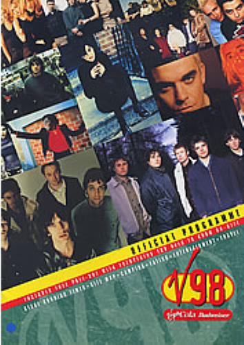 The Charlatans [UK] V98 Official Programme tour programme UK CHATRVO277950