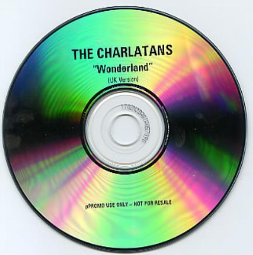 The Charlatans [UK] Wonderland CD-R acetate UK CHACRWO193929