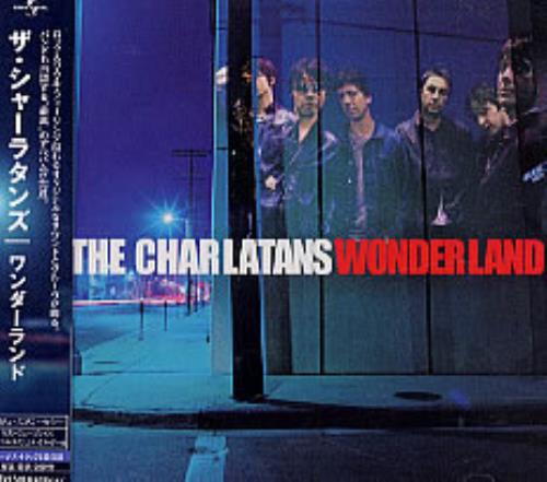The Charlatans [UK] Wonderland CD album (CDLP) Japanese CHACDWO234022