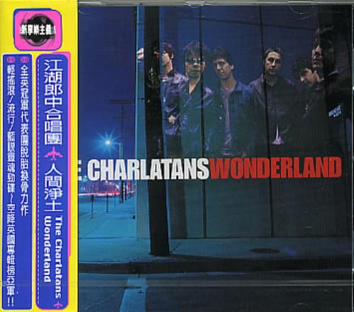 The Charlatans [UK] Wonderland CD album (CDLP) Taiwanese CHACDWO306767