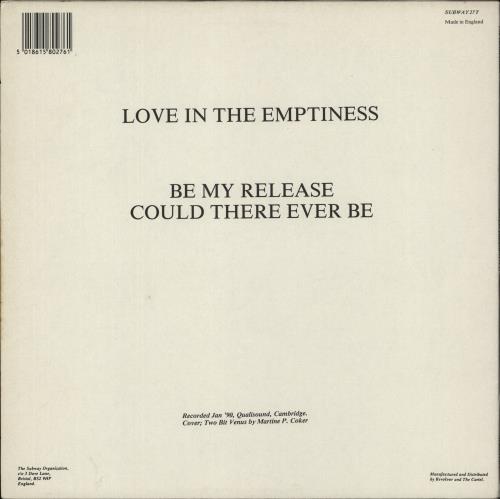 The Charlottes Love In The Emptiness 12" vinyl single (12 inch record / Maxi-single) UK CTE12LO245993
