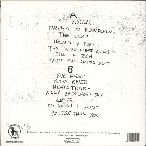 The Chats High Risk Behaviour - Yellow Vinyl vinyl LP album (LP record) Australian 5KHLPHI858648