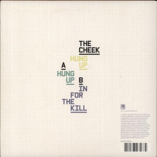 The Cheek Hung Up 7" vinyl single (7 inch record / 45) UK UJW07HU835906