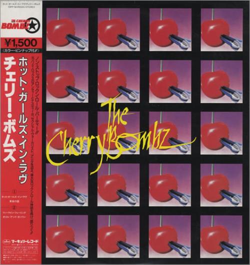 The Cherry Bombz Hot Girls In Love 12" vinyl single (12 inch record / Maxi-single) Japanese TCB12HO431070